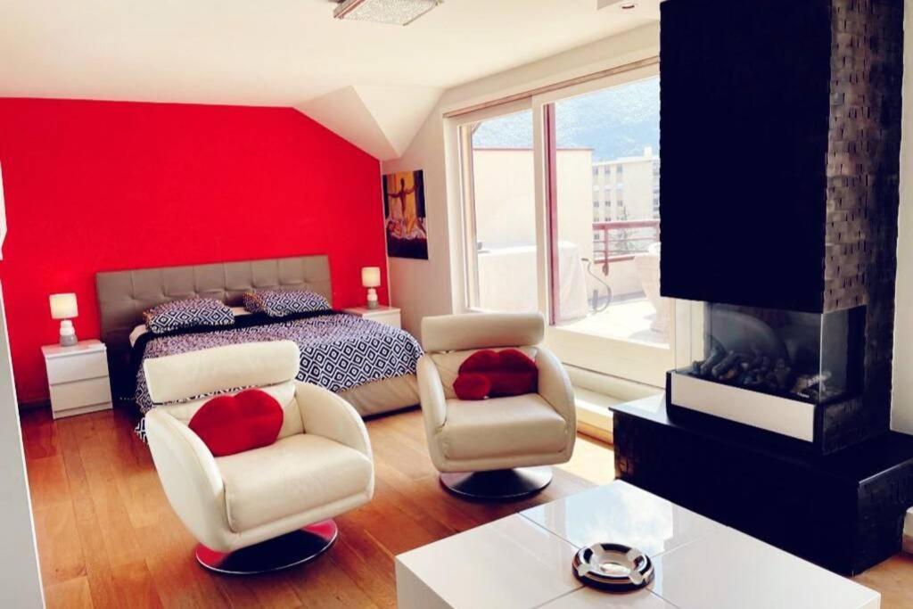 Le Vendome - Loft De Luxe Geneve Apartment Gaillard Exterior photo